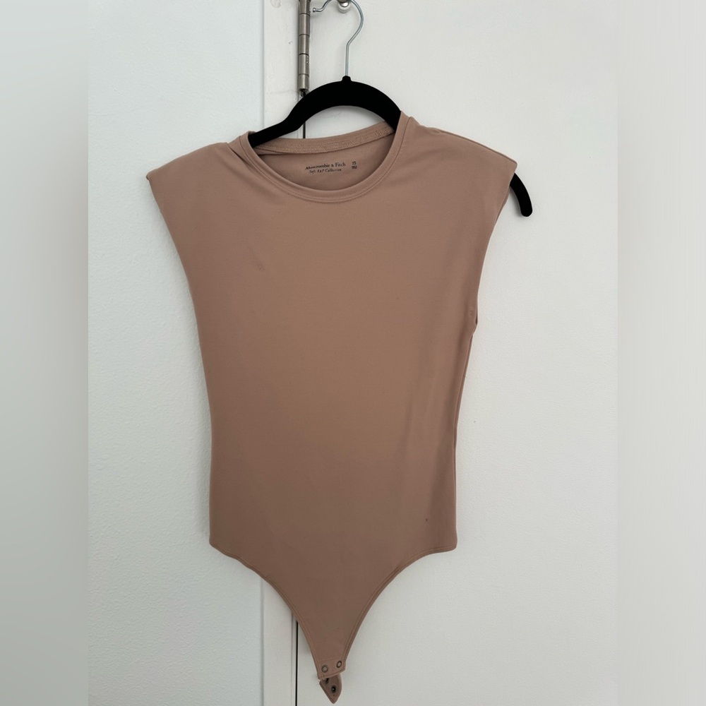 Abercrombie Tan Padded Bodysuit